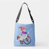 Sac Ajustable Funny Gnome with Bike and Toxits (Devant)