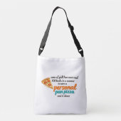 Sac Ajustable Funny Personal Pan Pizza Retro Lecture (Dos)