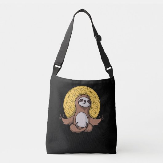 Sac Ajustable Funny Sloth Zen Yoga Méditation Animal (Devant)