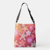 Sac Ajustable Funny Starfish dans un motif de style arc-en-ciel  (Dos)