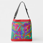 Sac Ajustable Furry Rainbow Colored Flower (Dos)