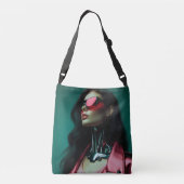 Sac Ajustable futuristic cybernetic woman (Dos)
