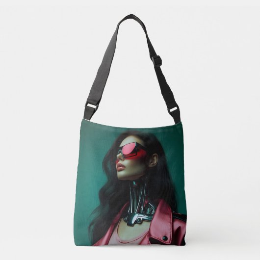 Sac Ajustable futuristic cybernetic woman (Devant)