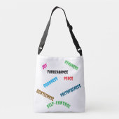 Sac Ajustable Galates 5:22-23 Mots Fourre-tout (Dos)