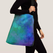 Sac Ajustable Galaxy Paint Splatt, effet Vert bleu (De près)