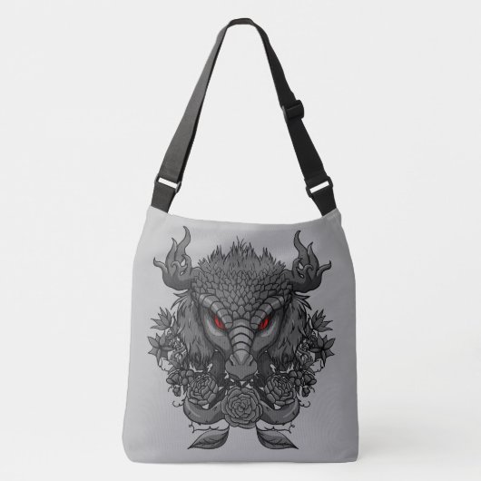 Sac Ajustable Gamme de gris de dragon (Devant)