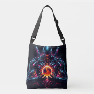 Sac Ajustable Gardien Cosmique Cybernétique Abstrait Robot Futur