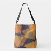 Sac Ajustable Géométrique, cool, tendance, moderne, triangles si (Dos)