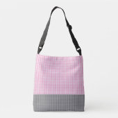 Sac Ajustable Gingham_Deep rose Gris-Emballage-Sac-Multi-SZ (Dos)