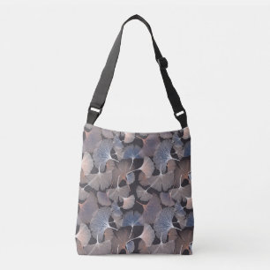 Sac Ajustable Ginkgo feuilles : élégant motif naturel.
