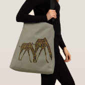 Sac Ajustable Girafes d'or (De près)