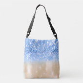 Sac Ajustable Glitzy tendance Parties scintillant Bleu étincelan (Dos)