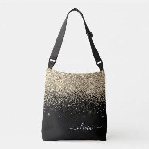 Sac Ajustable Gold Black Girl Parties scintillant étincelante No