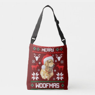 Sac Ajustable Golden Retriever Chien Merry Woofmas Sweat de Noël