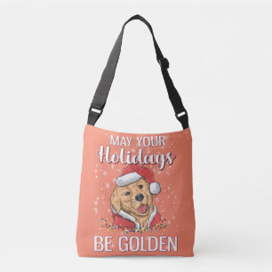 Sac Ajustable Golden Retriever Noël Golden 2022 Noël Vacances