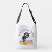 Sac Ajustable Good Vibes seulement avec Chouette curieuse (Dos)