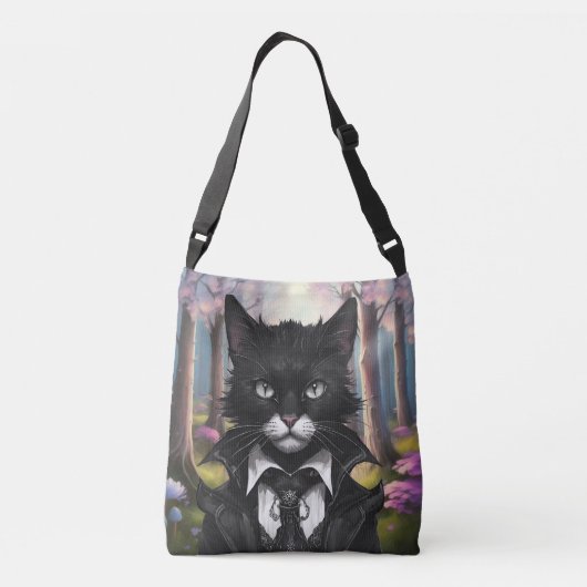 Sac Ajustable Goth chat pastel bois gothique conte de fées (Dos)