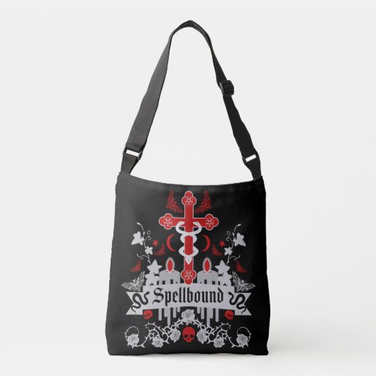 Sac Ajustable Goth Post Punk Mode (Devant)