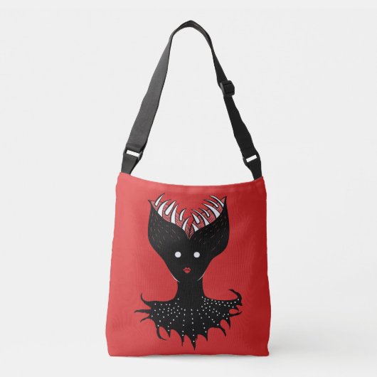Sac Ajustable Goth Witchy Demon Girl Horror (Devant)