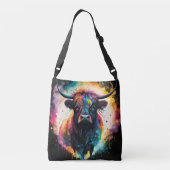 Sac Ajustable Grace Ghoost : Vache Holographique Spectrale, (Dos)