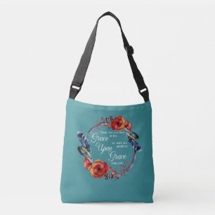 Sac Ajustable Grace On Grace John 1:16 Écriture