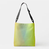 Sac Ajustable Gradation géométrique jaune moderne (Dos)