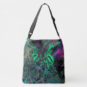 Sac Ajustable Graffiti vert liquide (Dos)
