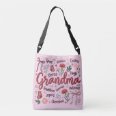 Sac Ajustable Grand-mère Botanique Coquette (Dos)