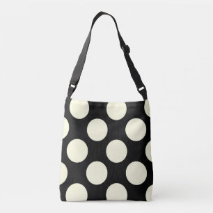 Sac Ajustable Grand pois noir et blanc