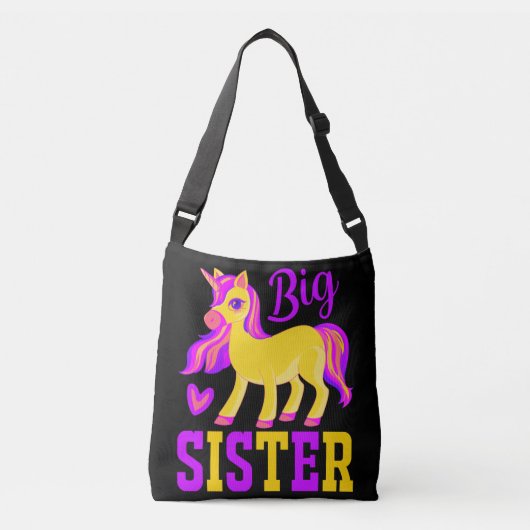 Sac Ajustable Grande soeur licorne magique (Devant)