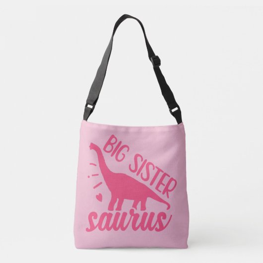 Sac Ajustable Grande soeur Saurus en rose (Dos)