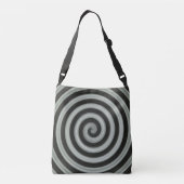 Sac Ajustable grande spirale noire et blanche (Dos)