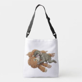 Sac Ajustable Graphisme de Monkey Punch, bébé singe orang-outan (Dos)