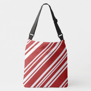 Sac Ajustable Gras Tout-Sur-Impression Rouge & Blanc Pepperments