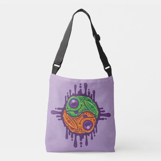 Sac Ajustable Grenouille séchée Trippy Yin Yang (Devant)