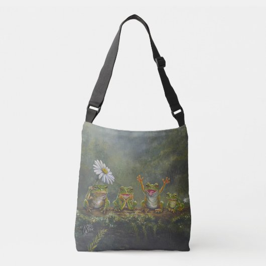Sac Ajustable Grenouilles "Daisy Day" (Devant)