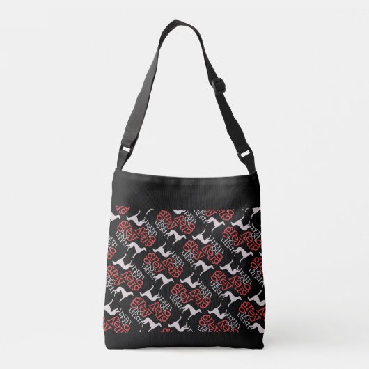 Sac Ajustable Greyhound stylisé (Dos)