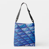Sac Ajustable grille d'angle bleu (Dos)