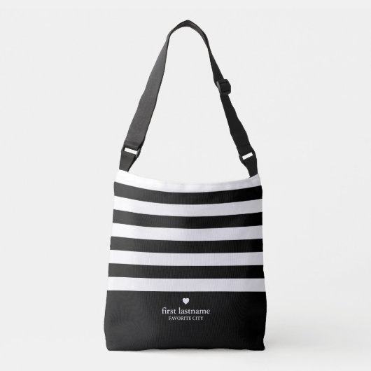 Sac Ajustable Grilles modernes avec Monogramme cardiaque haut de (Devant)
