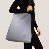 Sac Ajustable gris argenté effet lune ombre (De près)