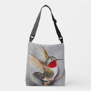 Sac Ajustable Gris en pastel de colibri