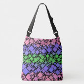 Sac Ajustable Groovy Boho Rétro Mod Géométrique Fierté Trigender (Devant)
