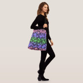 Sac Ajustable Groovy Boho Rétro Mod Géométrique Fierté Trigender (Sur le modèle)