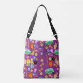 Sac Ajustable Groovy Purple Sixties (Devant)
