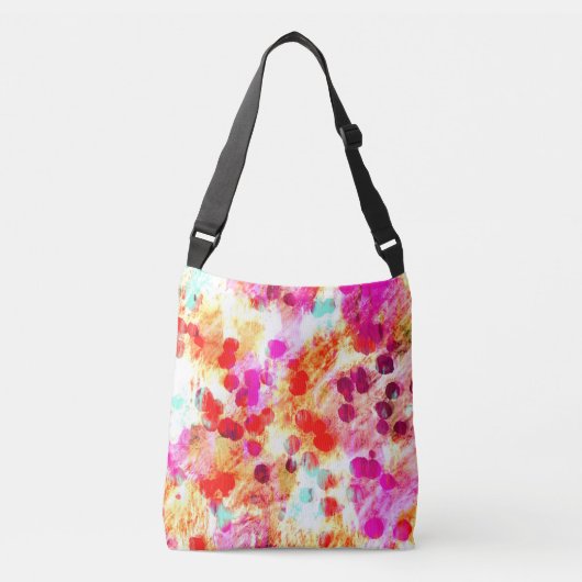 Sac Ajustable Grunge couleur point texture arrière - plan (Devant)