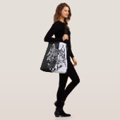 Sac Ajustable Guides animaux en noir et blanc (Sur le modèle)