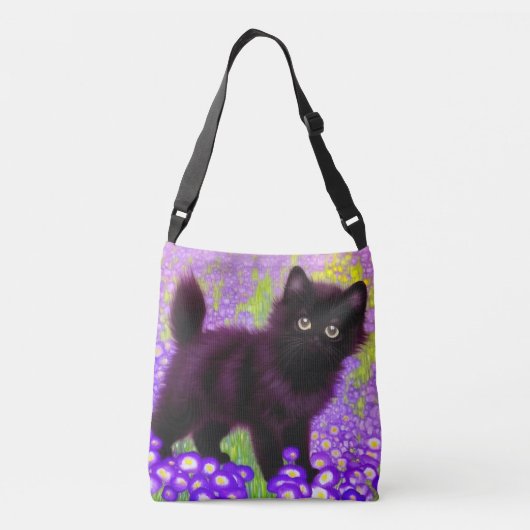 Sac Ajustable Gustav Klimt Black Kitten (Dos)