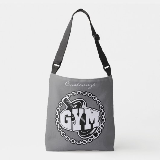 Sac Ajustable Gym Barbell Logo Thunder_Cove (Devant)