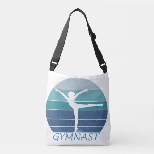 SAC AJUSTABLE GYMNAST - J'AIME LA GYMNASTIQUE. (Devant)