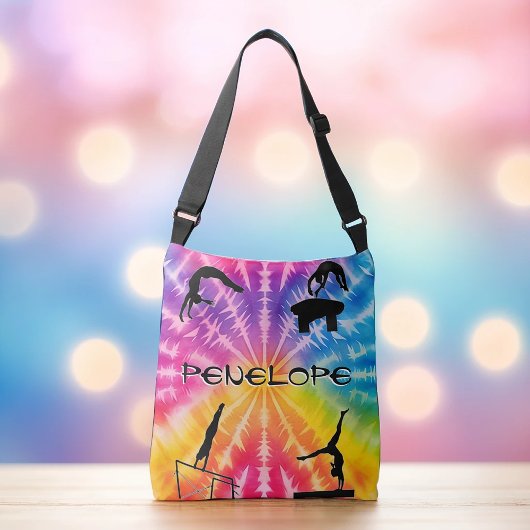 Sac Ajustable Gymnastique des filles Cravate arc-en-ciel